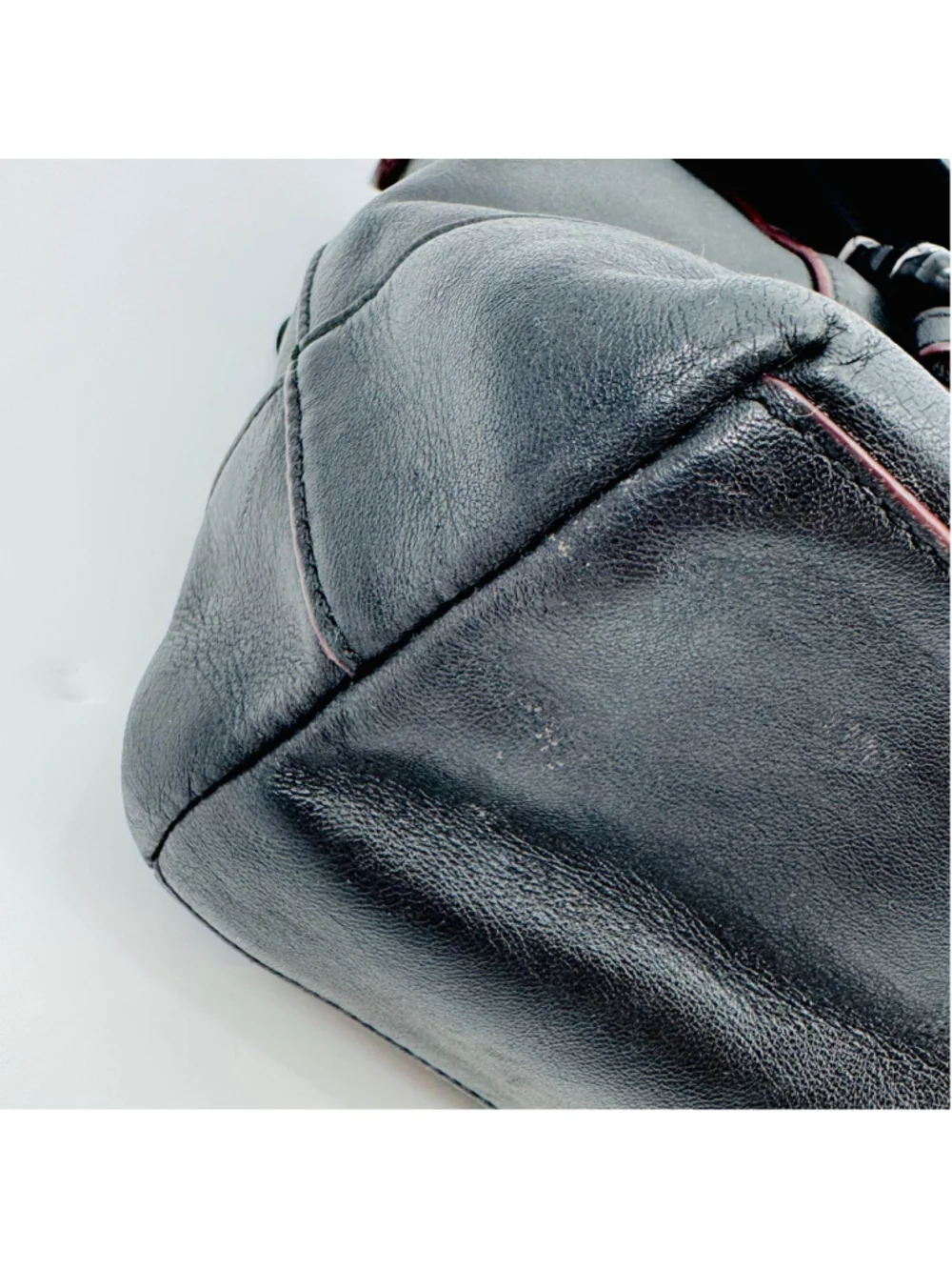 Men's Coach F79902 Ranger Calf Leather Messenger Bag, Black